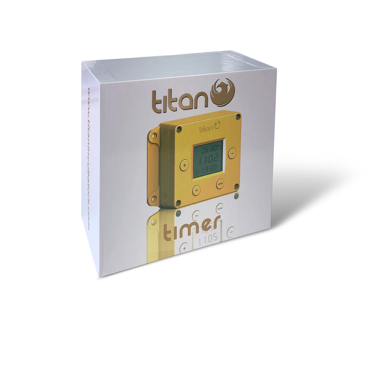 CUBE CHICKEN COOP DOOR OPENER WITH TIMER Titan Incubators